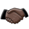 Handshake - Black emoji on Samsung